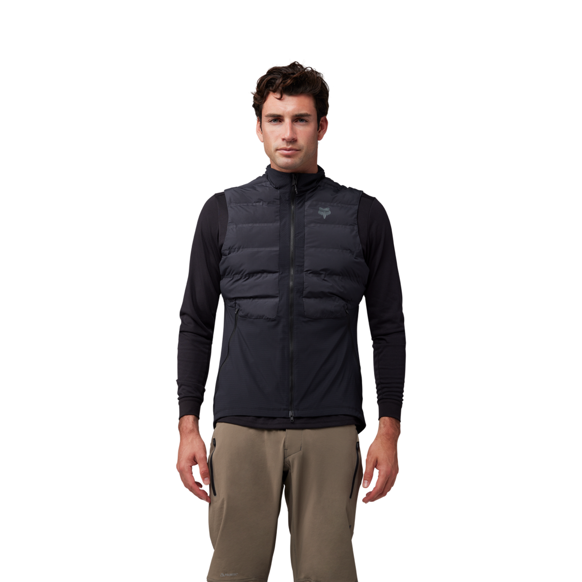 Fox Racing Flexair Fire Vest in SCHWARZ