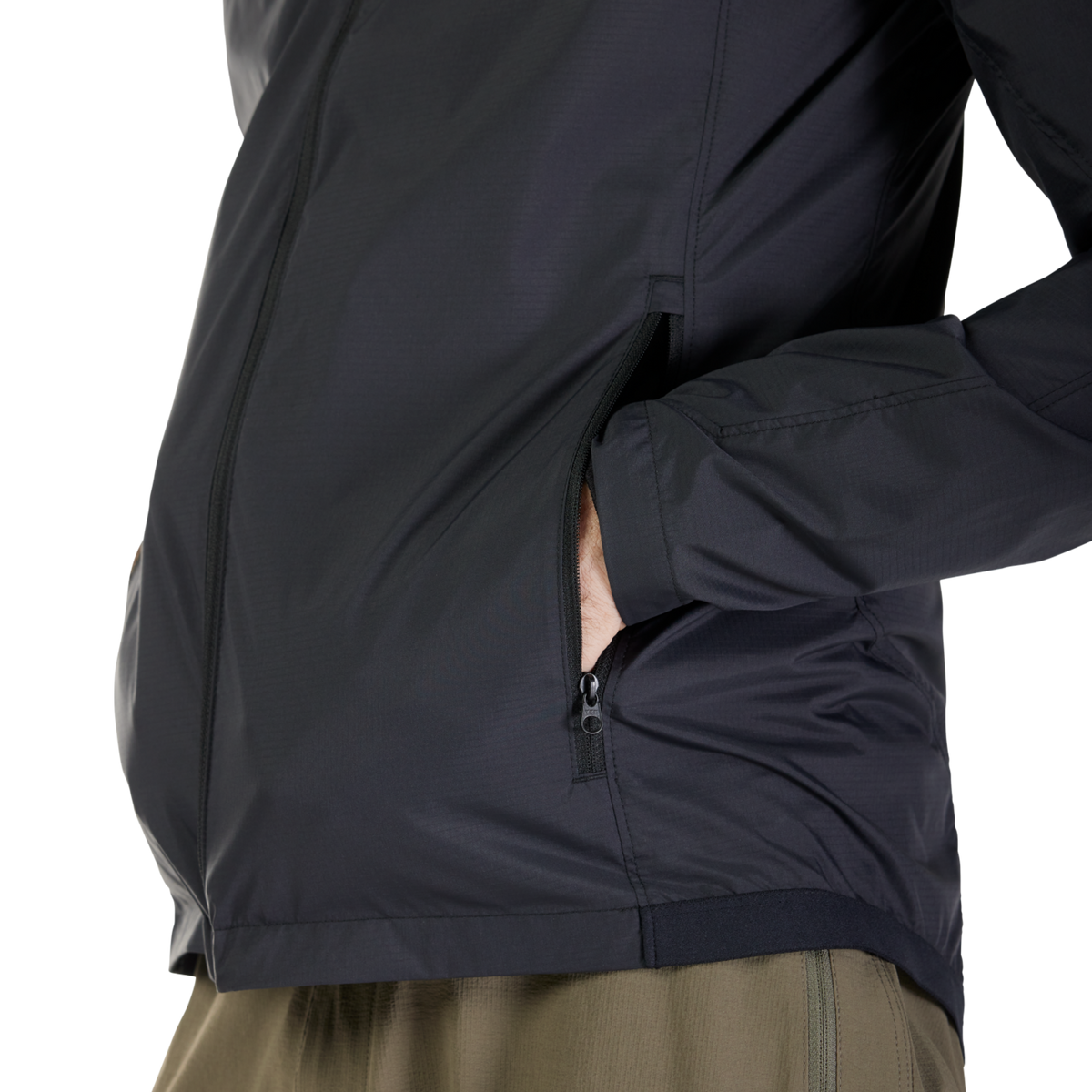 Fox Racing Ranger Wind Jacket in SCHWARZ