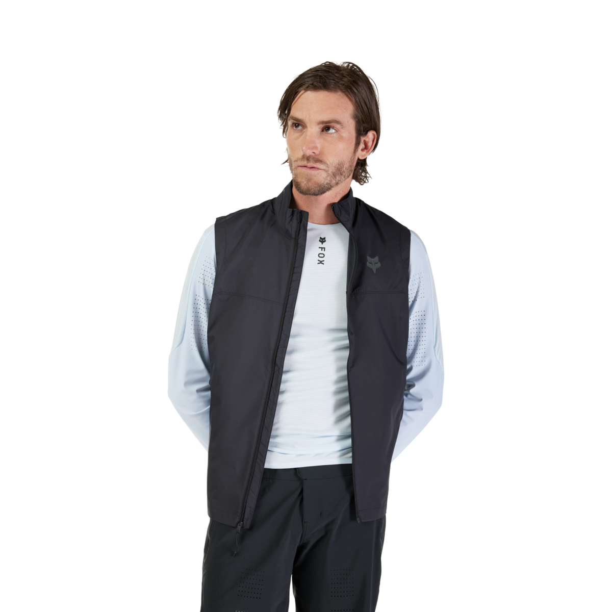 Fox Racing Ranger Wind Vest in SCHWARZ