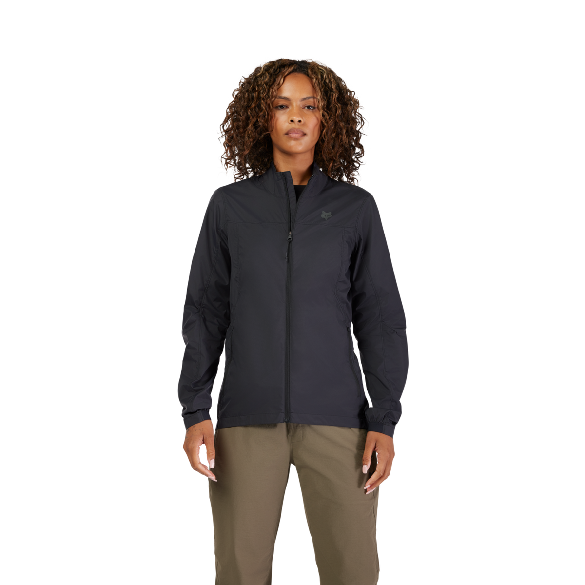 Fox Racing W Ranger Wind Jacket in SCHWARZ