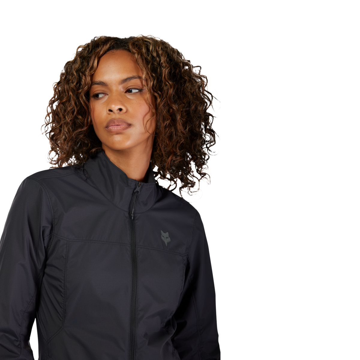 Fox Racing W Ranger Wind Jacket in SCHWARZ
