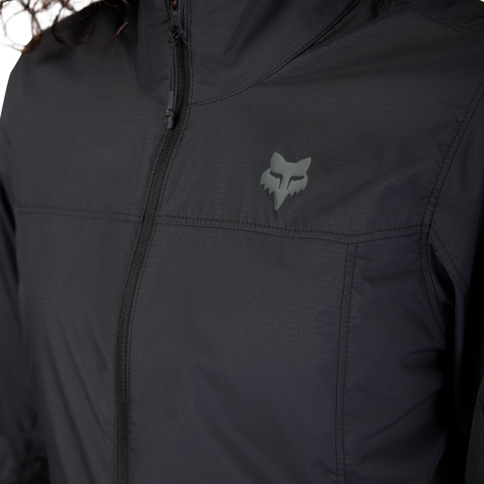 Fox Racing W Ranger Wind Jacket in SCHWARZ