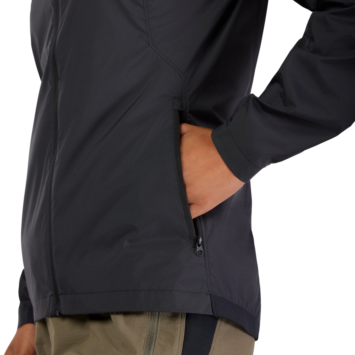 Fox Racing W Ranger Wind Jacket in SCHWARZ