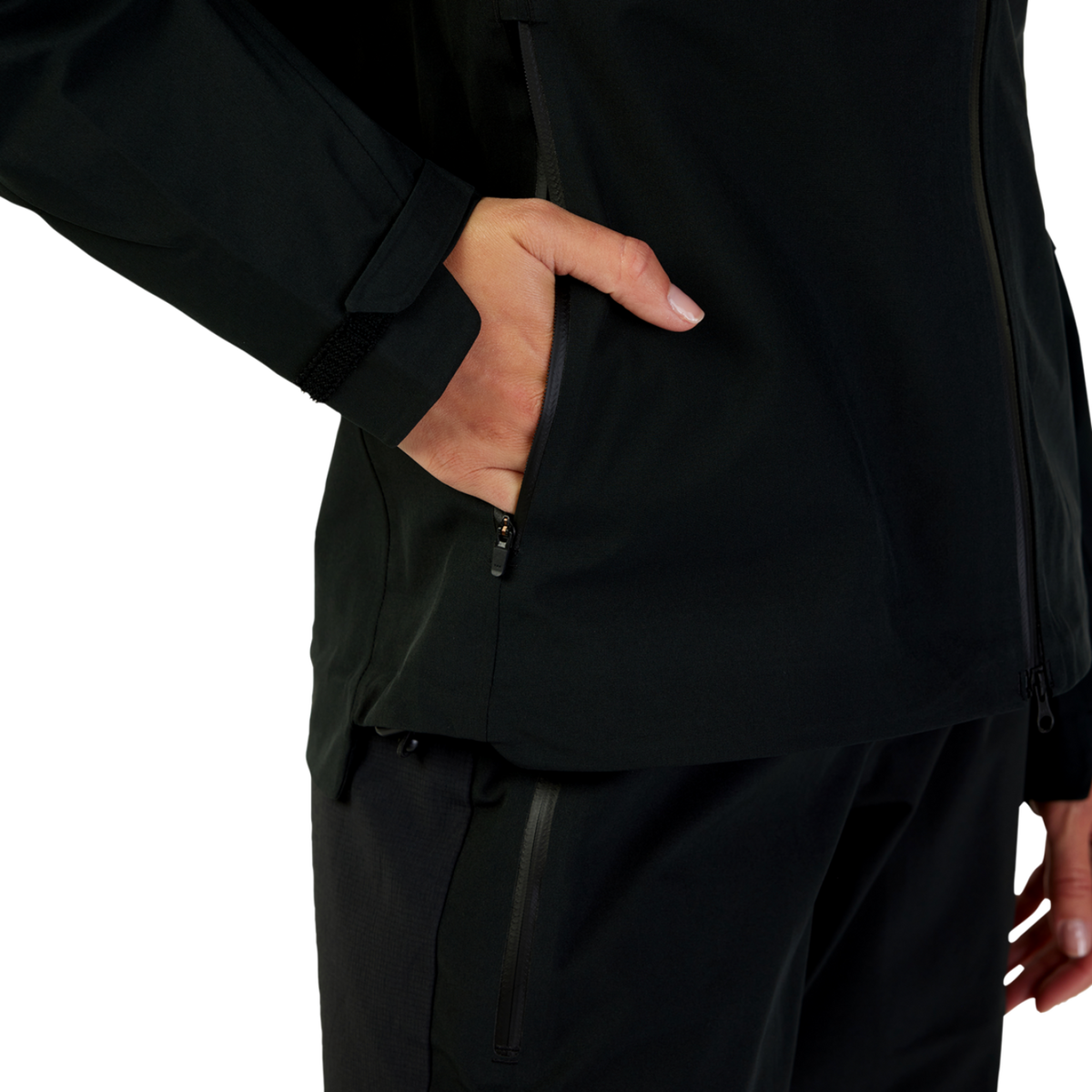 Fox Racing W Defend 3L Water Jacket in SCHWARZ