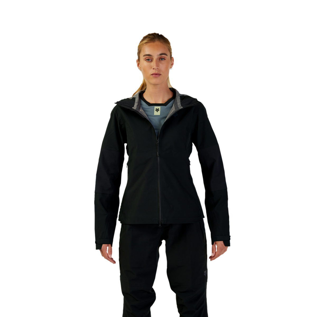 Fox Racing W Defend 3L Water Jacket in SCHWARZ
