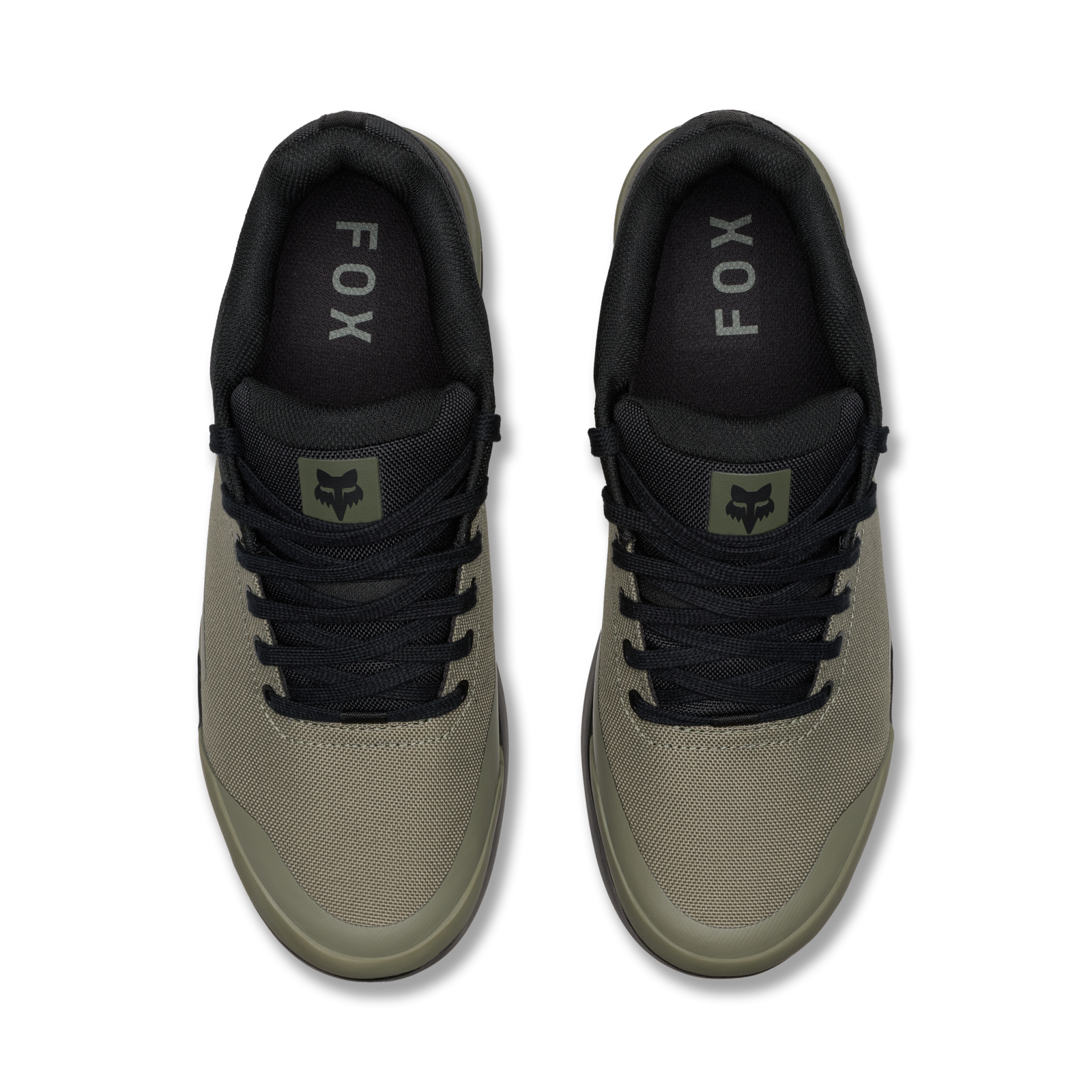 Fox Racing Union Canvas Flat Shoe in SCHWARZ