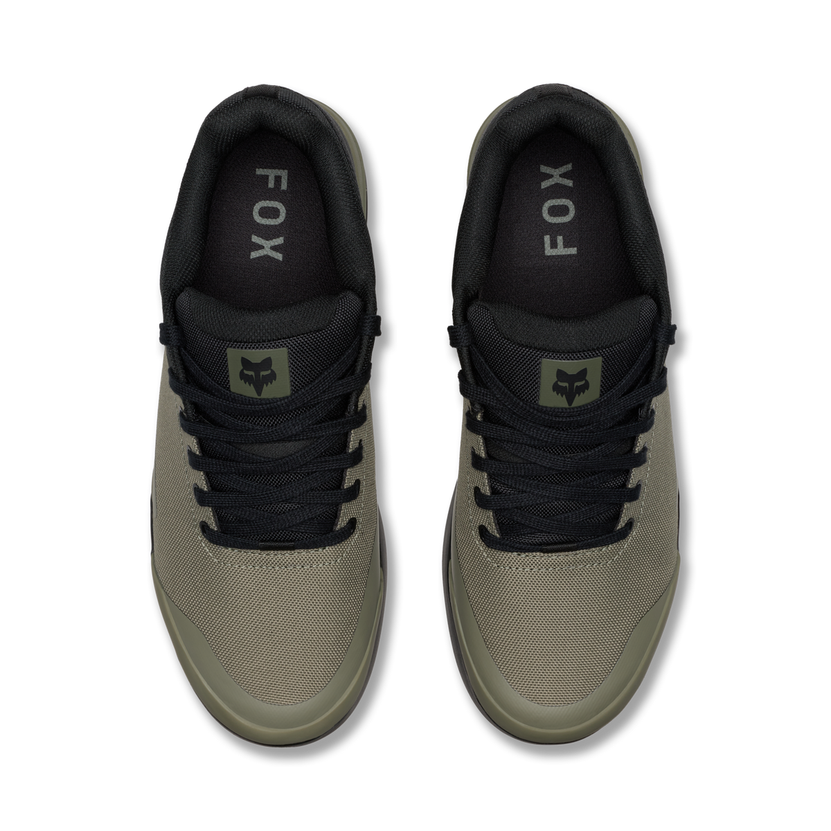 Fox Racing Union Canvas Flat Shoe in SCHWARZ