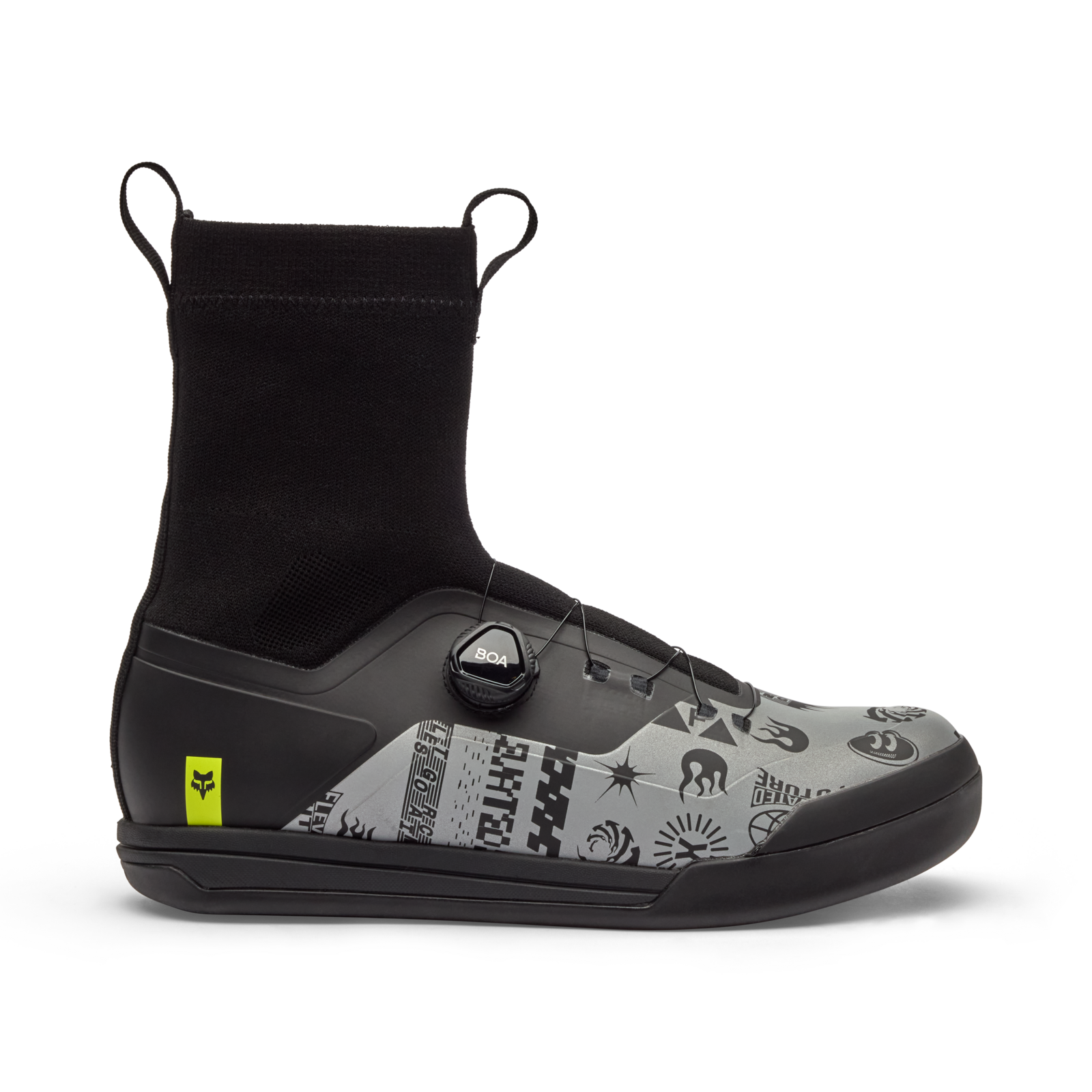Fox Racing Union Boa All Weather Lunar SE Shoe in SCHWARZ