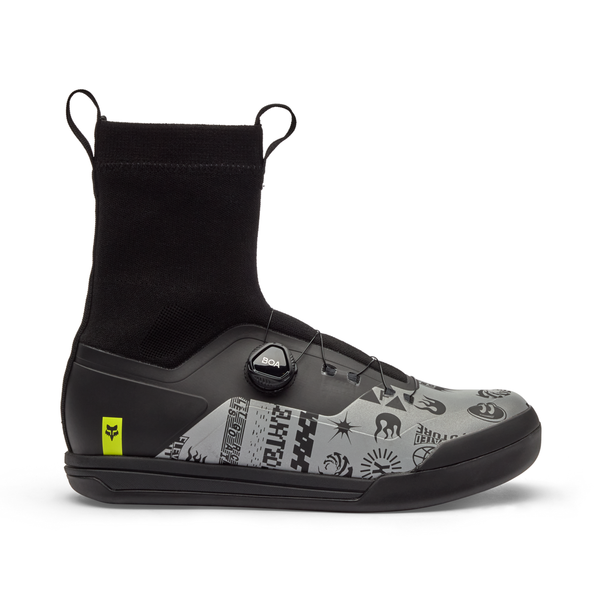 Fox Racing Union Boa All Weather Lunar SE Shoe in SCHWARZ