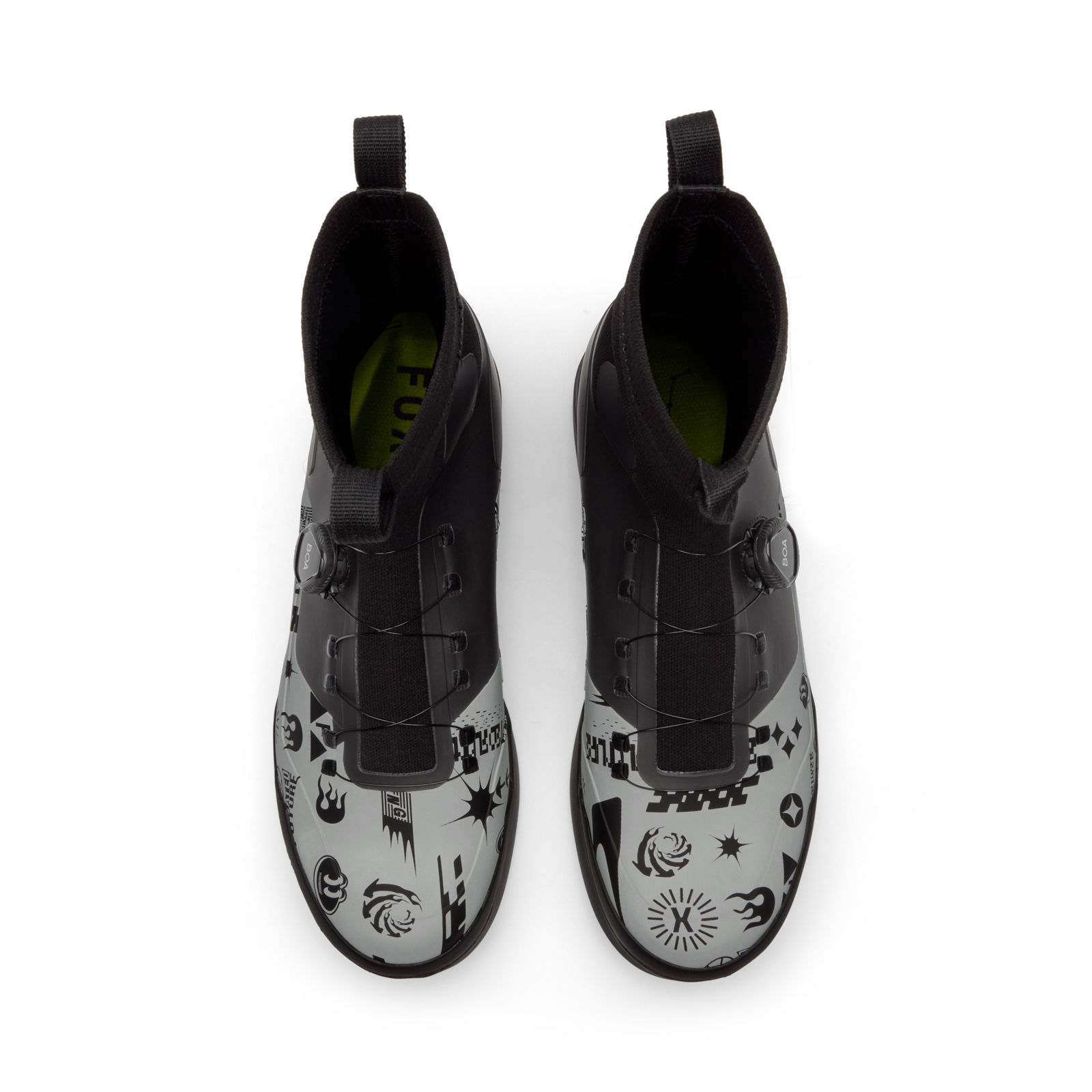 Fox Racing Union Boa All Weather Lunar SE Shoe in SCHWARZ