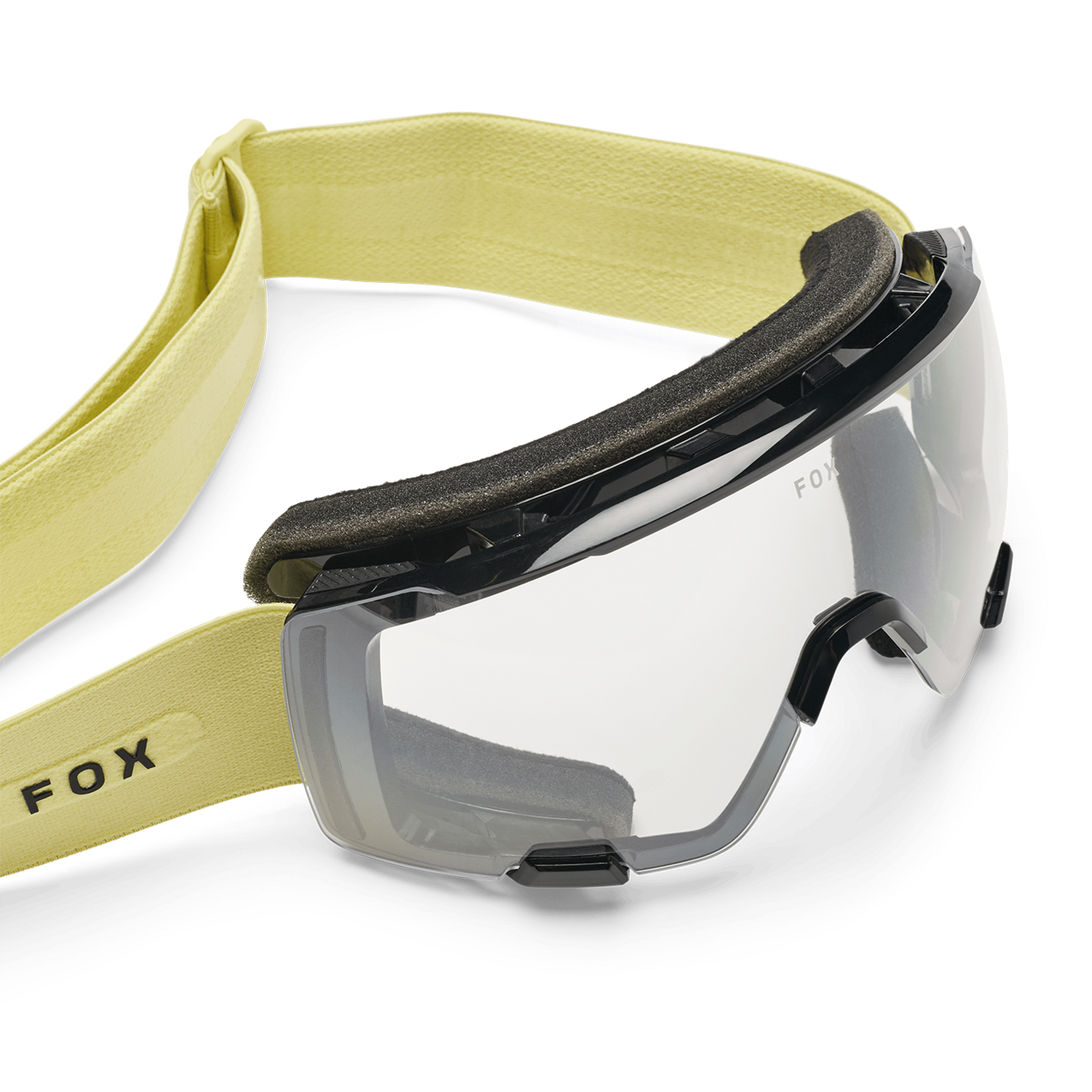 Fox Racing Purevue Clear MTB Goggle in GELB