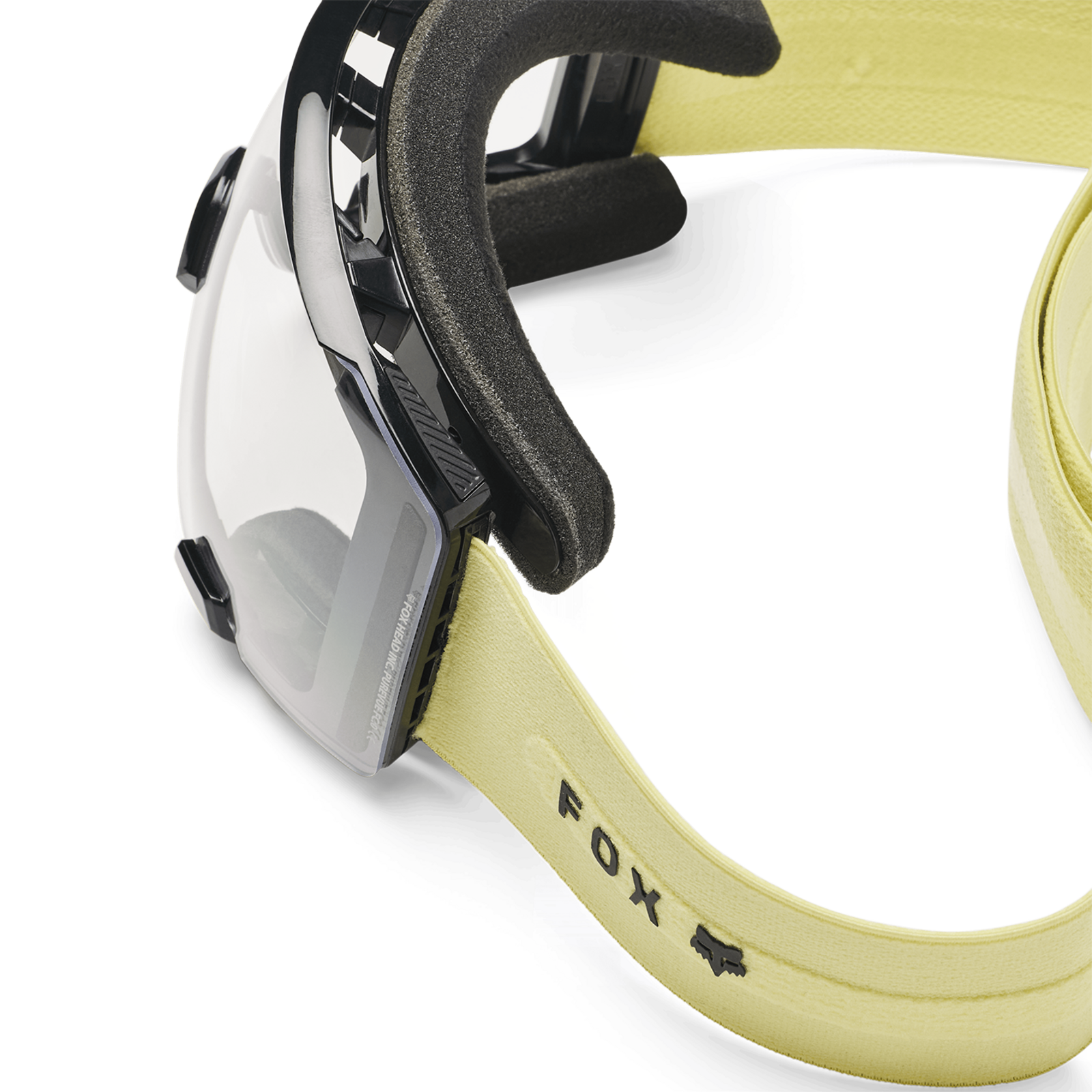 Fox Racing Purevue Clear MTB Goggle in GELB