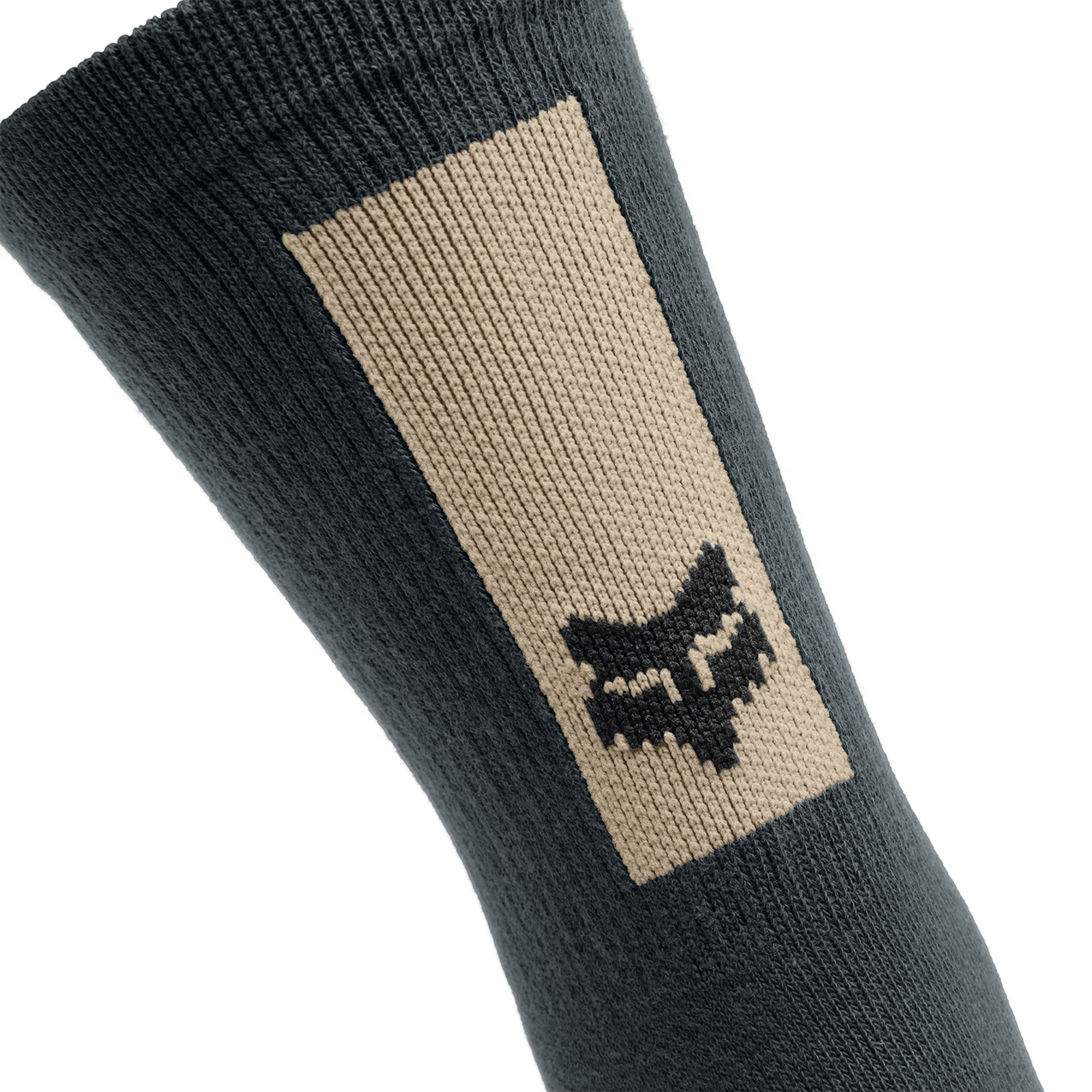 Fox Racing 8" Defend Sock in SCHWARZ