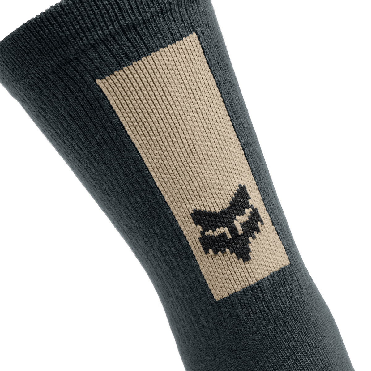 Fox Racing 8" Defend Sock in SCHWARZ