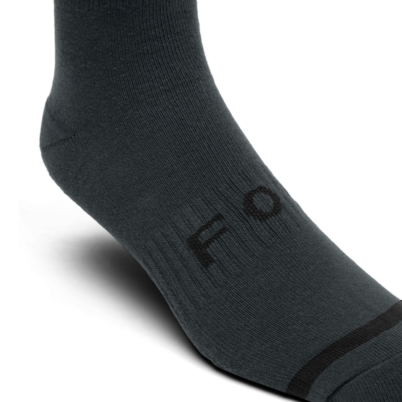 Fox Racing 8" Defend Sock in SCHWARZ