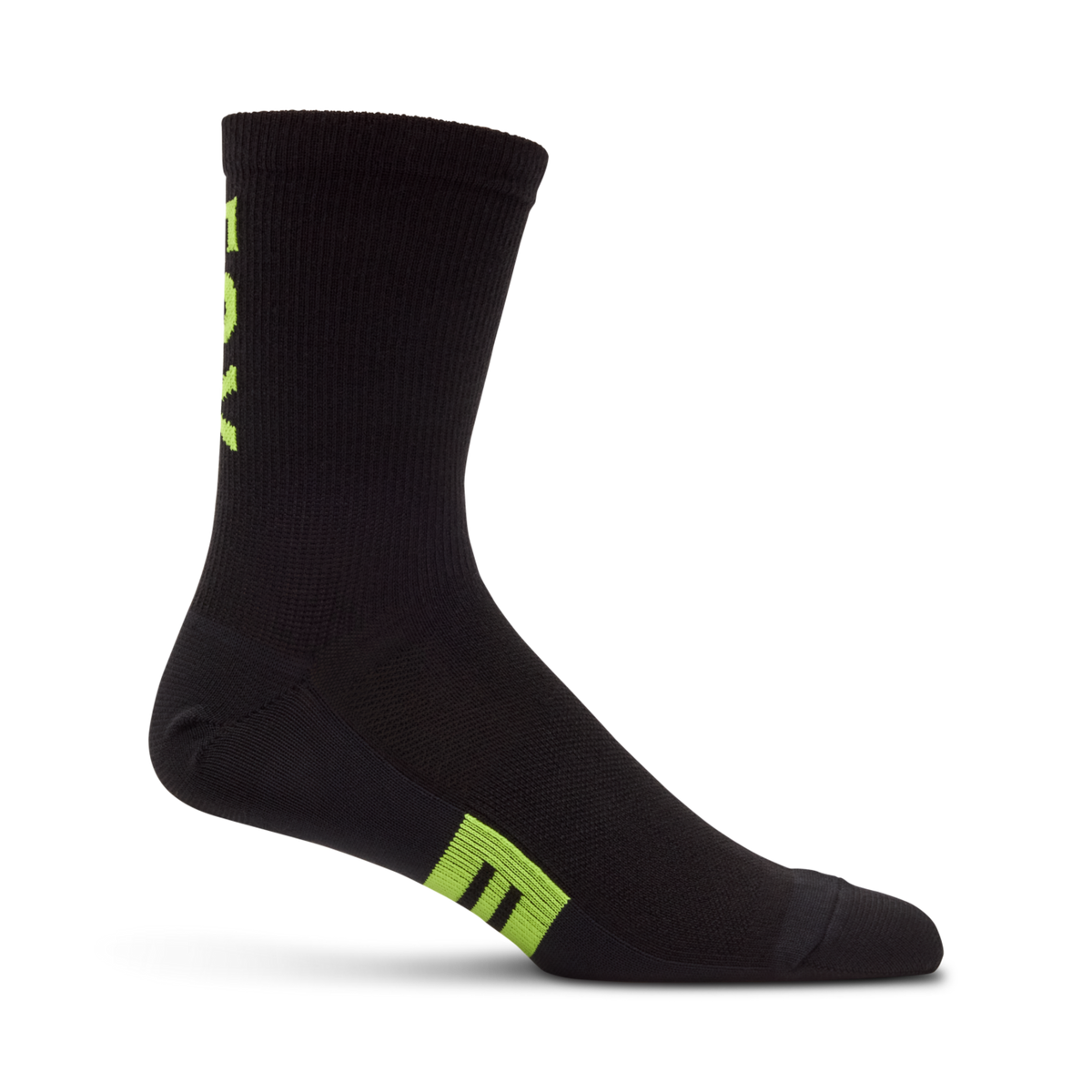 Fox Racing 6" Flexair Merino Sock in SCHWARZ