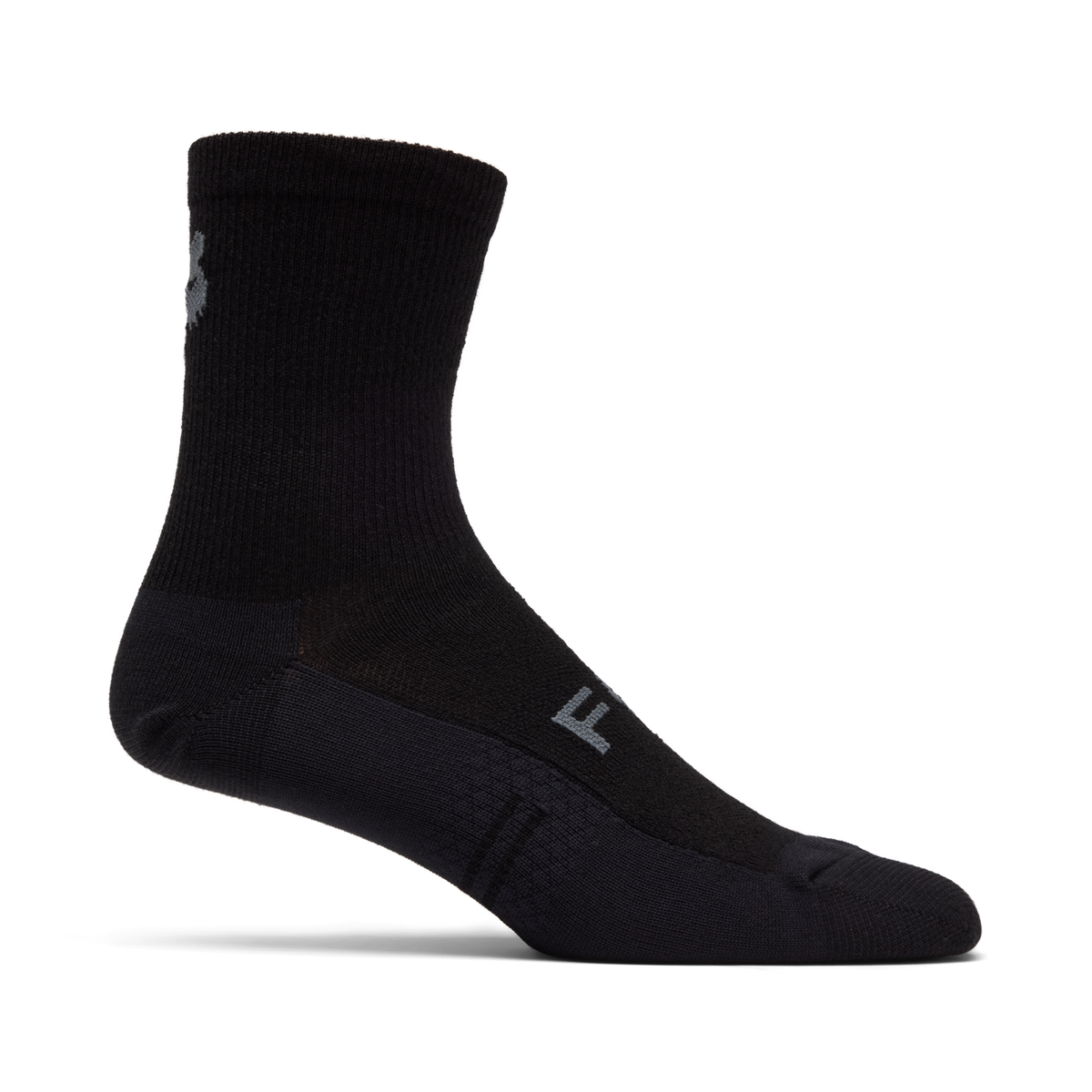 Fox Racing 6" Flexair Merino Sock in SCHWARZ