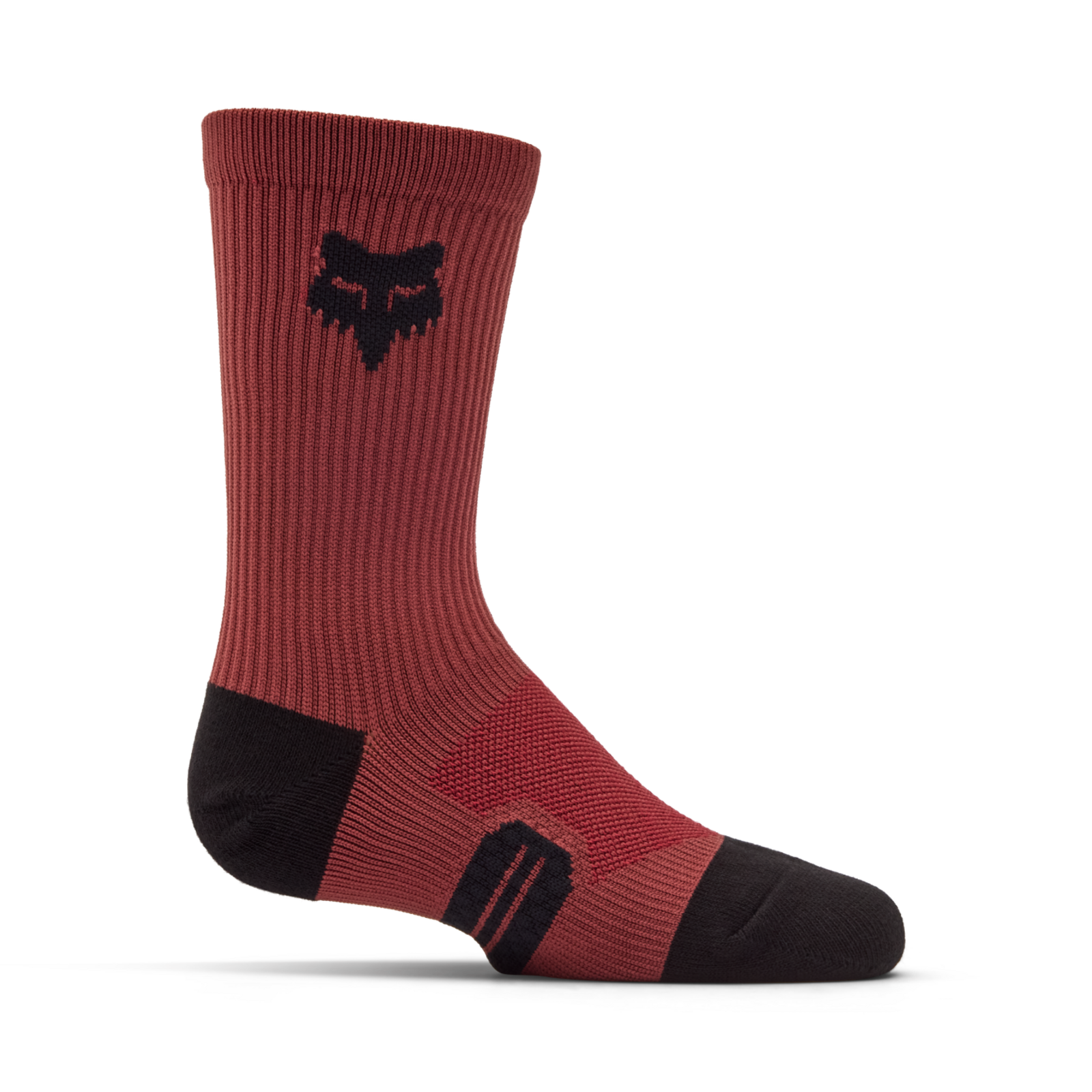Fox Racing Yth 6" Ranger Crew Sock in ROT