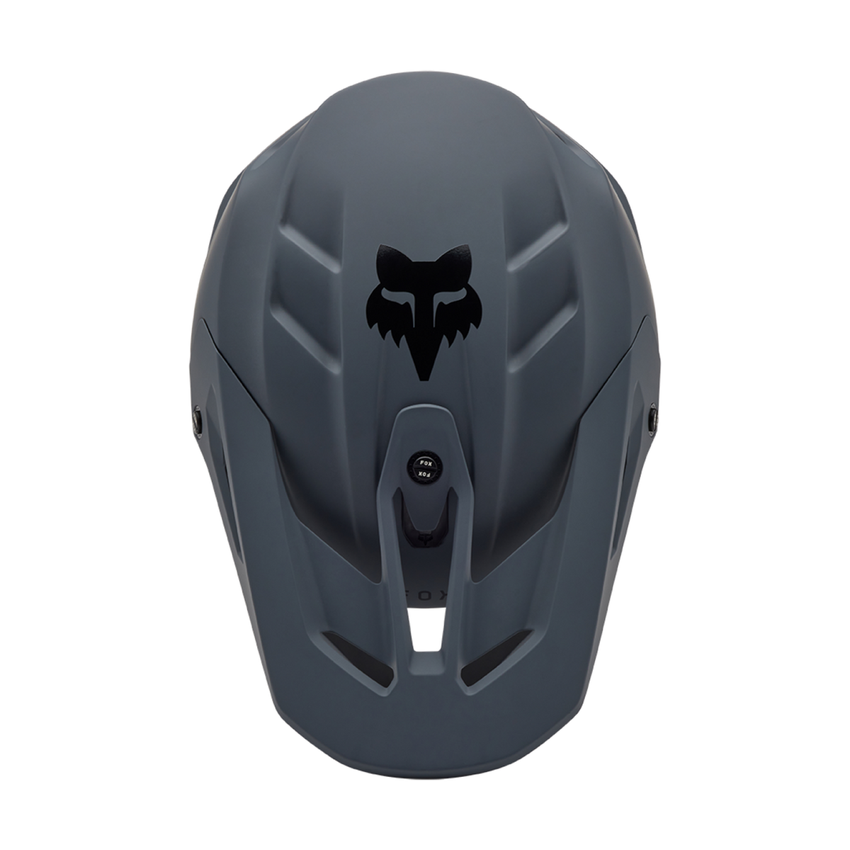 Fox Racing V3 Solid Motocross Helm in GRAU