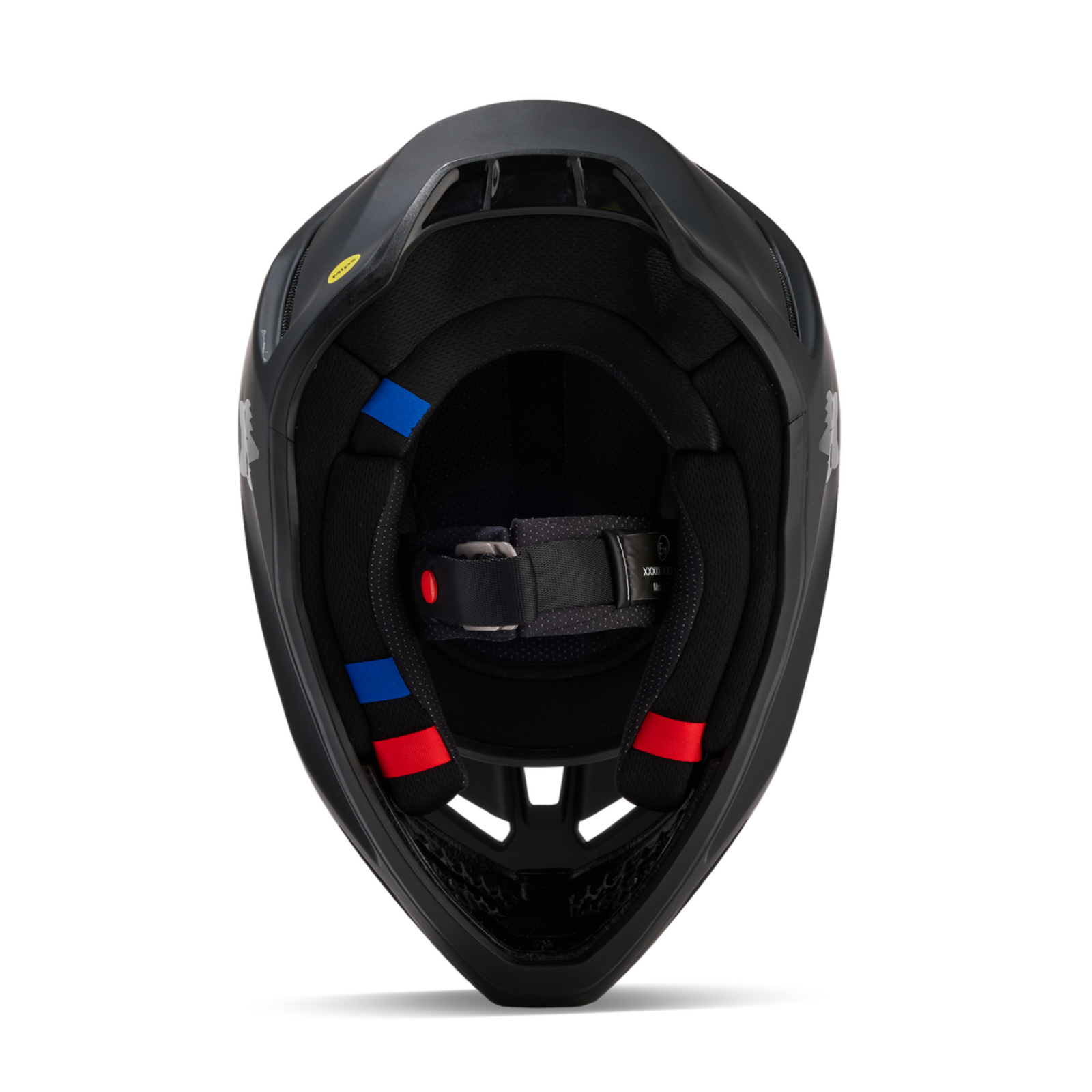 Fox Racing V3 Solid Motocross Helm in SCHWARZ