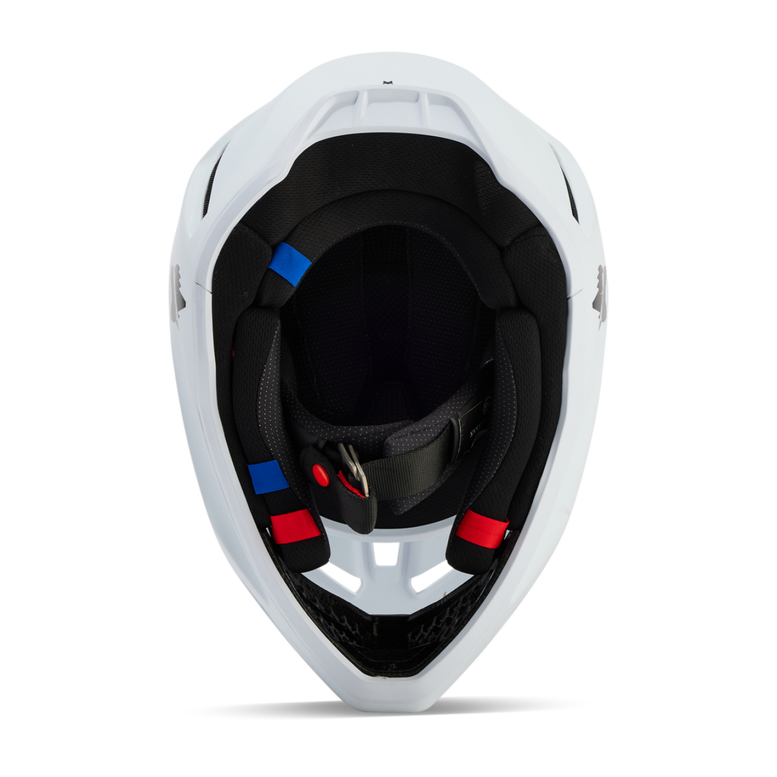 Fox Racing V3 Solid Motocross Helm in WEISS