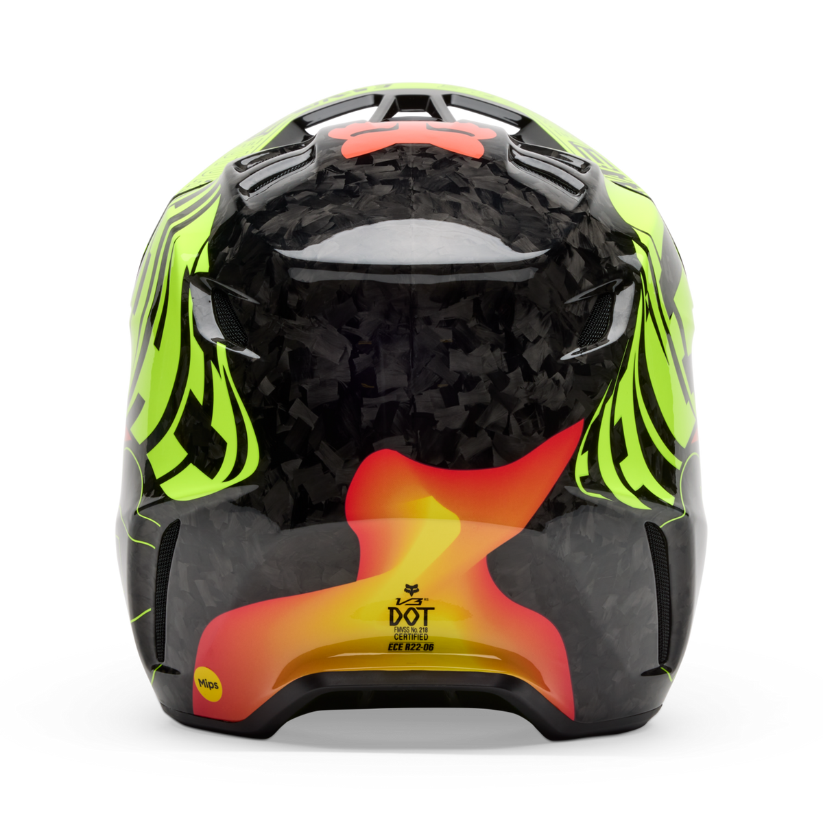 Fox Racing V3 RS Elevated Le Motocross Helm in MEHRFARBIG