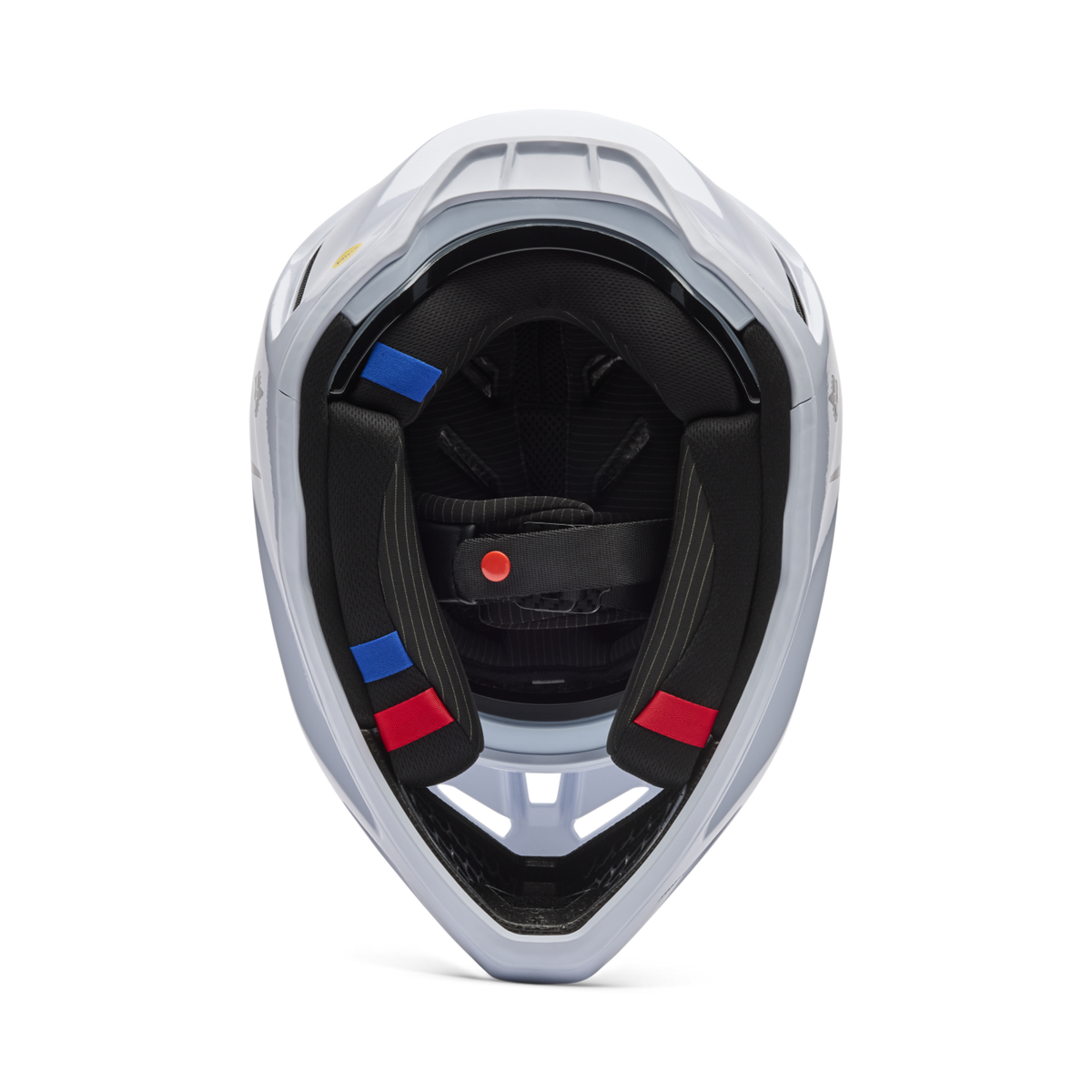 Fox Racing V3 RS Fracture Motocross Helm in WEISS