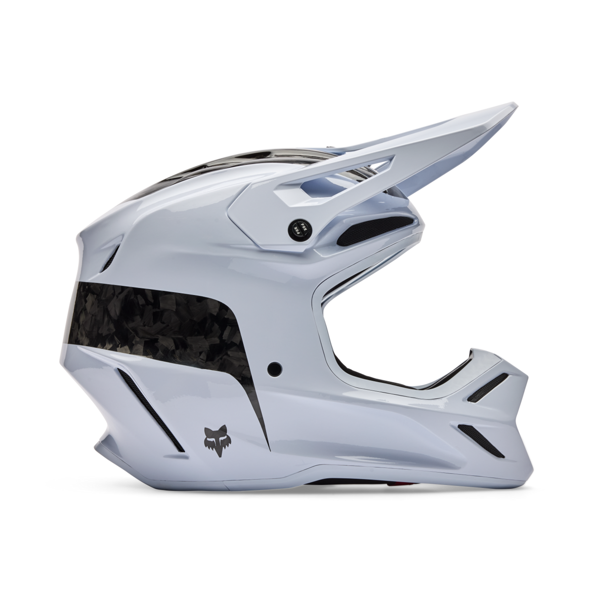 Fox Racing V3 RS Fracture Motocross Helm in WEISS