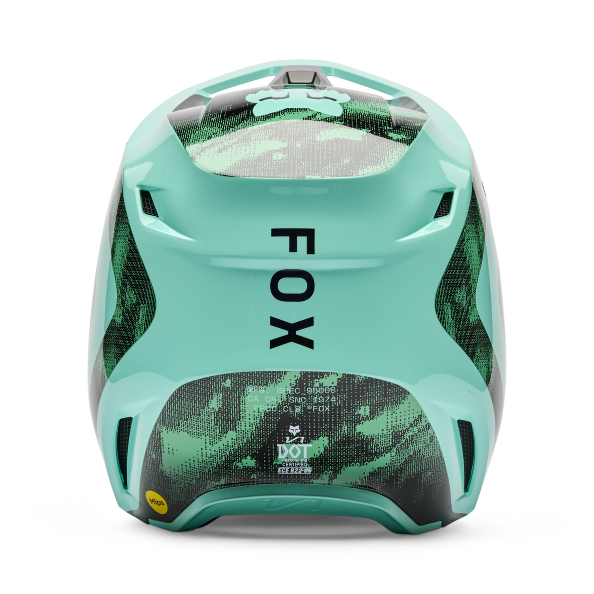 Fox Racing V1 Kairos Motocross Helm in BLAU