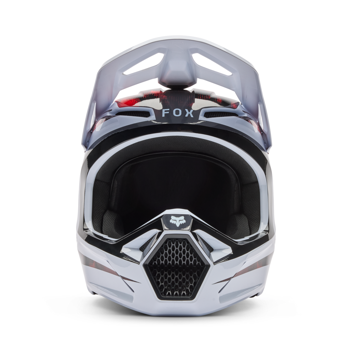 Fox Racing V1 Kairos Motocross Helm in WEISS