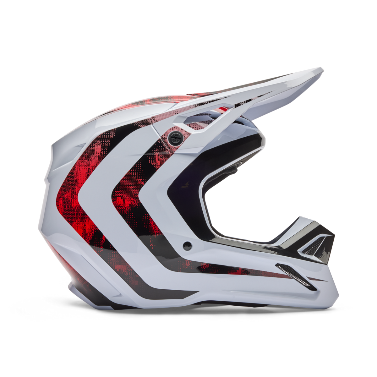Fox Racing V1 Kairos Motocross Helm in WEISS