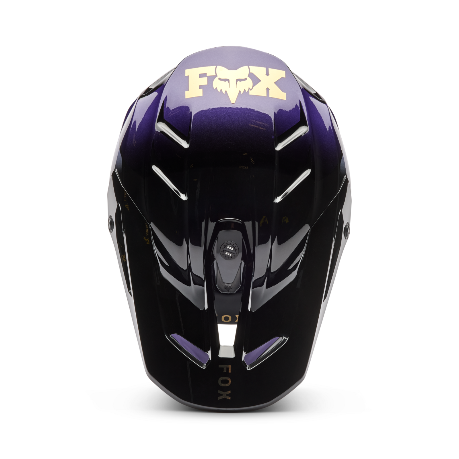 Fox Racing V3 Drip Motocross Helm in VIOLETT