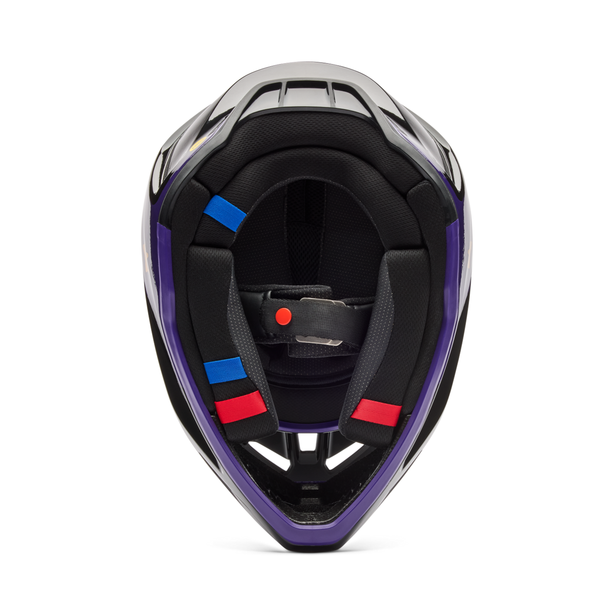 Fox Racing V3 Drip Motocross Helm in VIOLETT