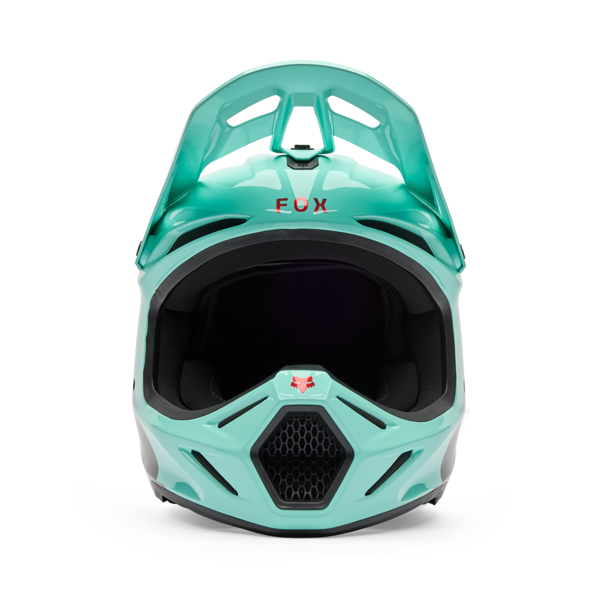 Fox Racing V3 Drip Motocross Helm in BLAU