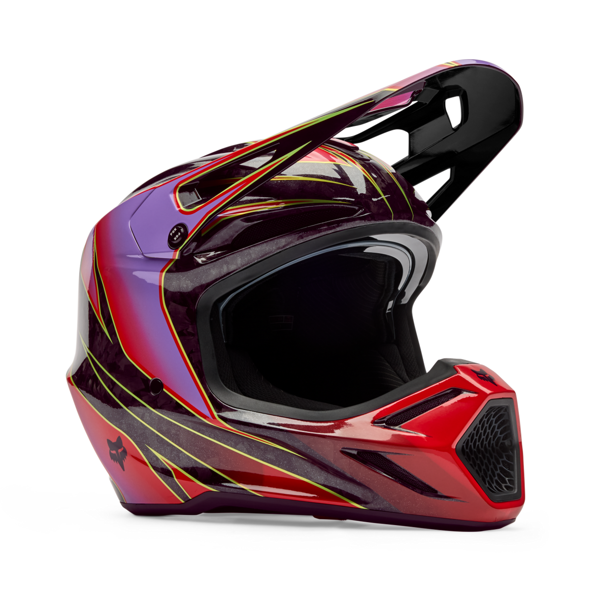 Fox Racing V3 RS Canvas Motocross Helm in MEHRFARBIG