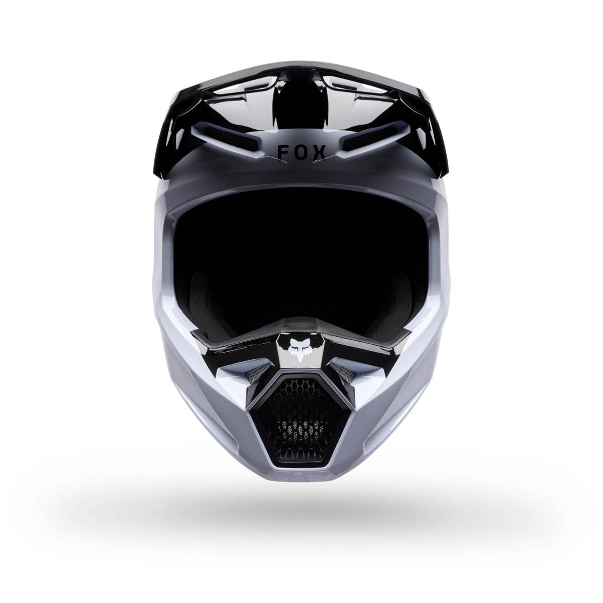 Fox Racing V1 Noble Motocross Helm in WEISS