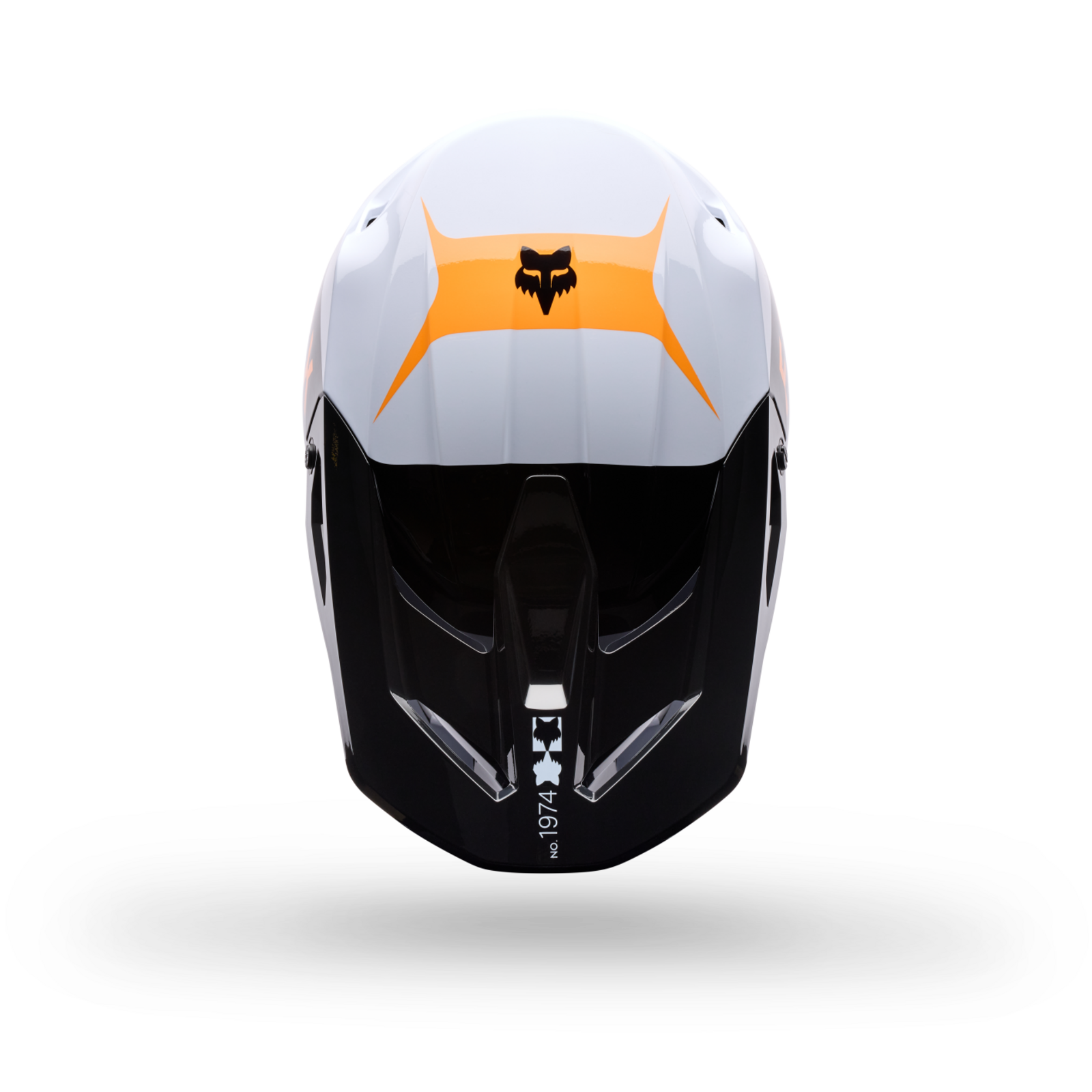Fox Racing V1 Noble Motocross Helm in WEISS