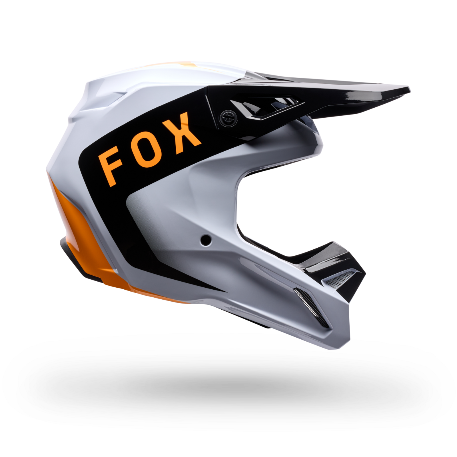 Fox Racing V1 Noble Motocross Helm in WEISS