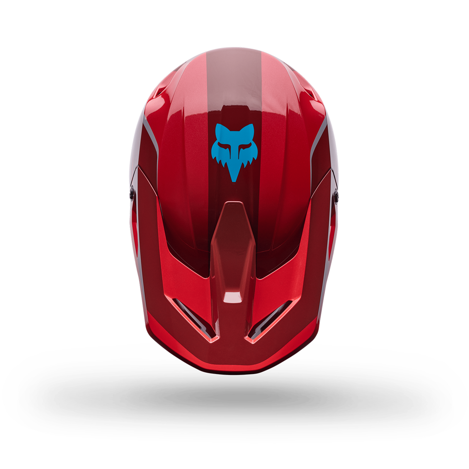 Fox Racing V1 Raid Helmet in ROT