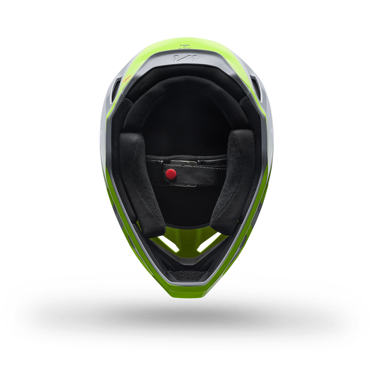 Fox Racing Yth V1 Frame Helmet in GRAU