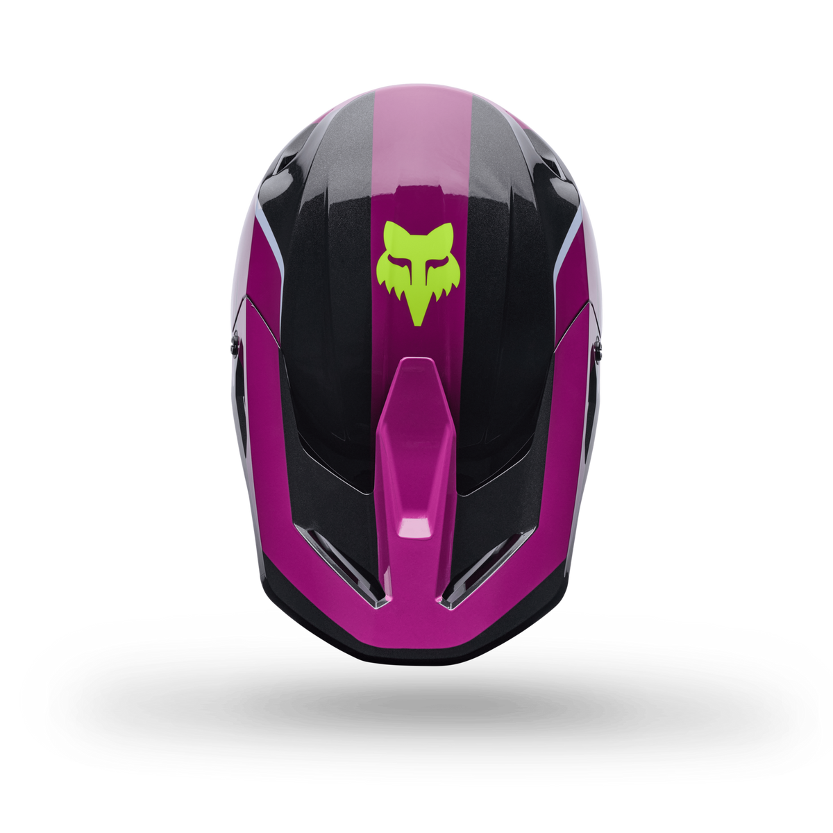 Fox Racing Yth V1 Raid Helmet in VIOLETT