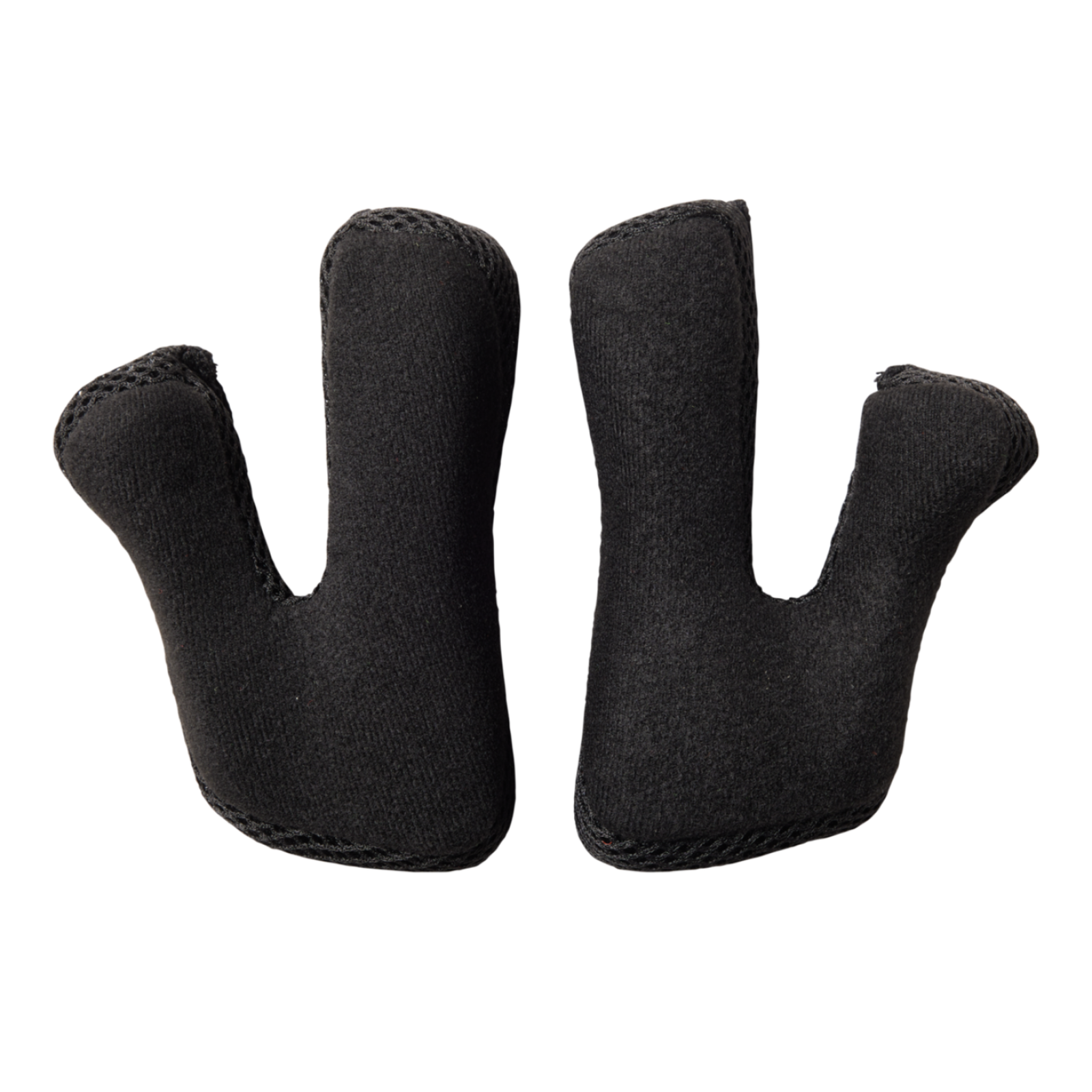 Fox Racing 22 V1 Cheek Pads - Standard in SCHWARZ