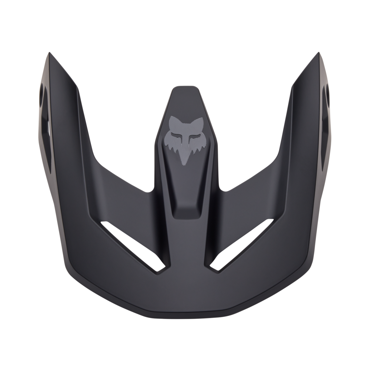 Fox Racing V1 Helmet Visor - Solid in SCHWARZ