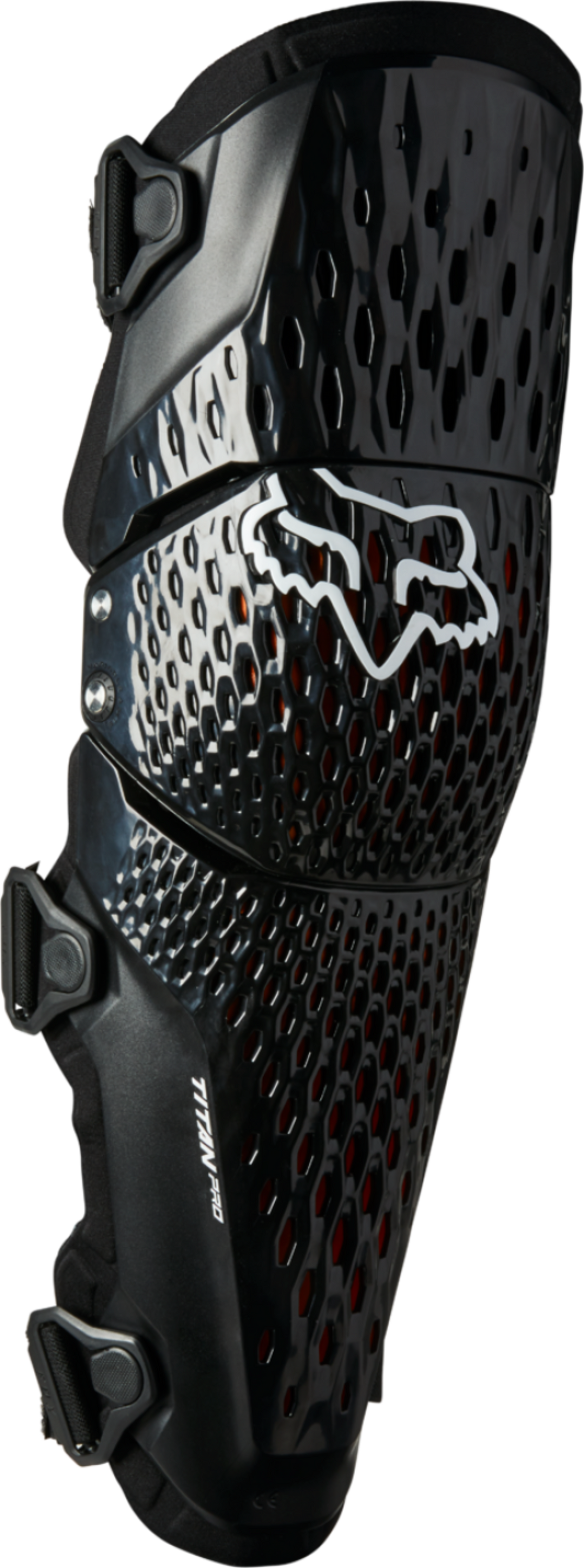 Fox Racing Titan Pro D3O Knee Guard CE Knieschoner in SCHWARZ