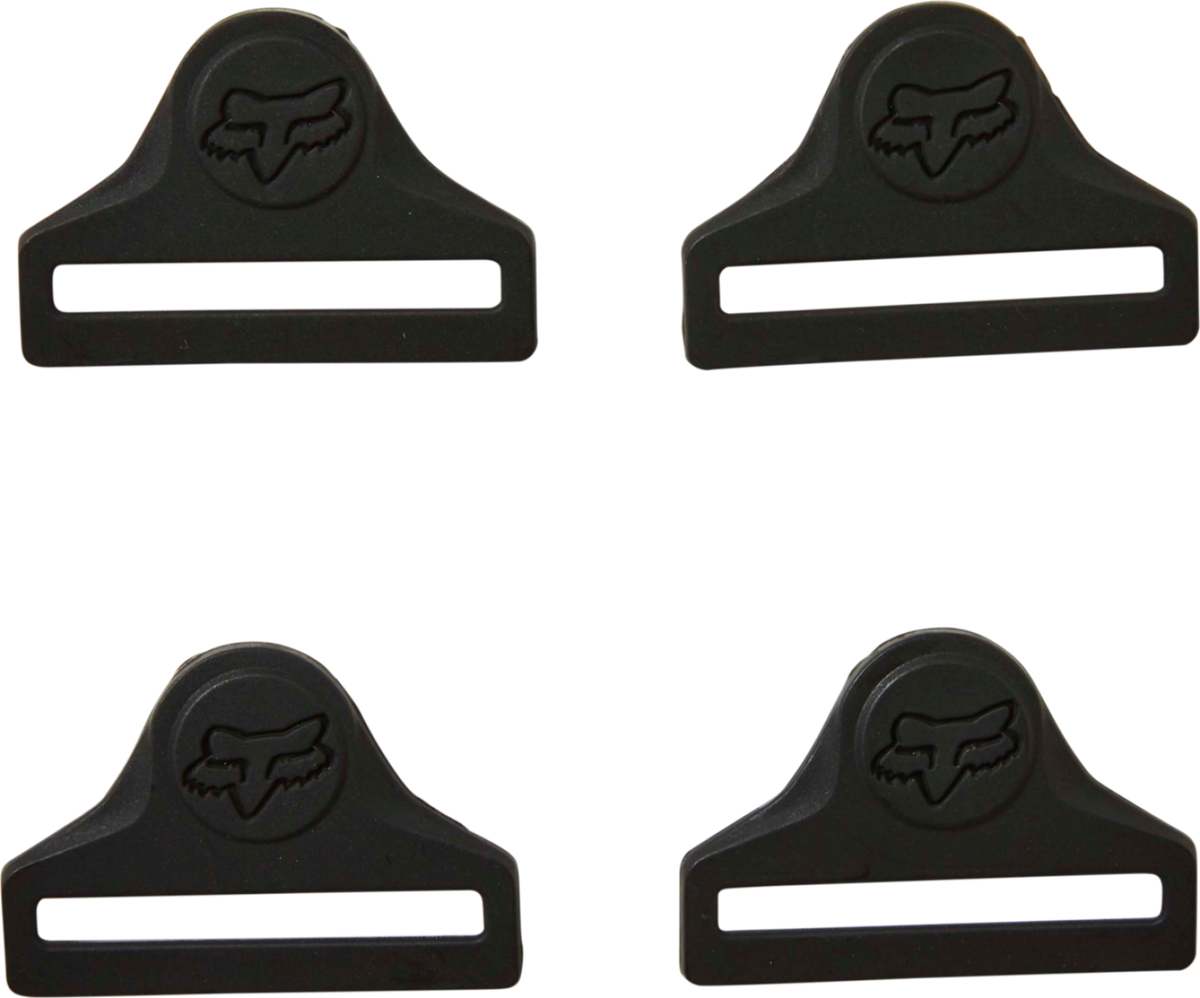 Fox Racing Titan D-Ring 4Pk in SCHWARZ