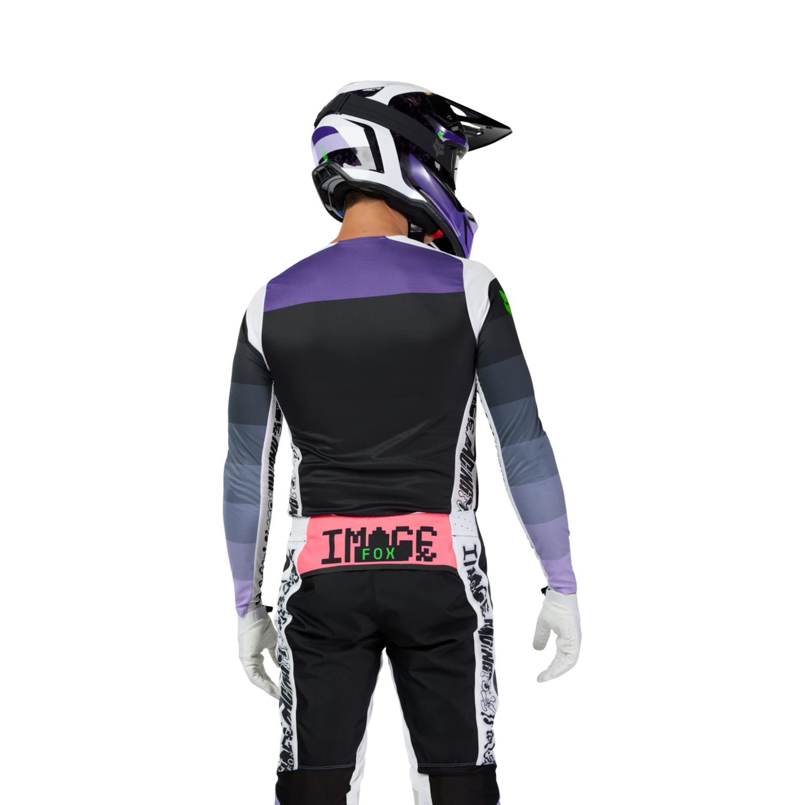 Fox Racing Flexair Grid Motocrosstrikot in SCHWARZ