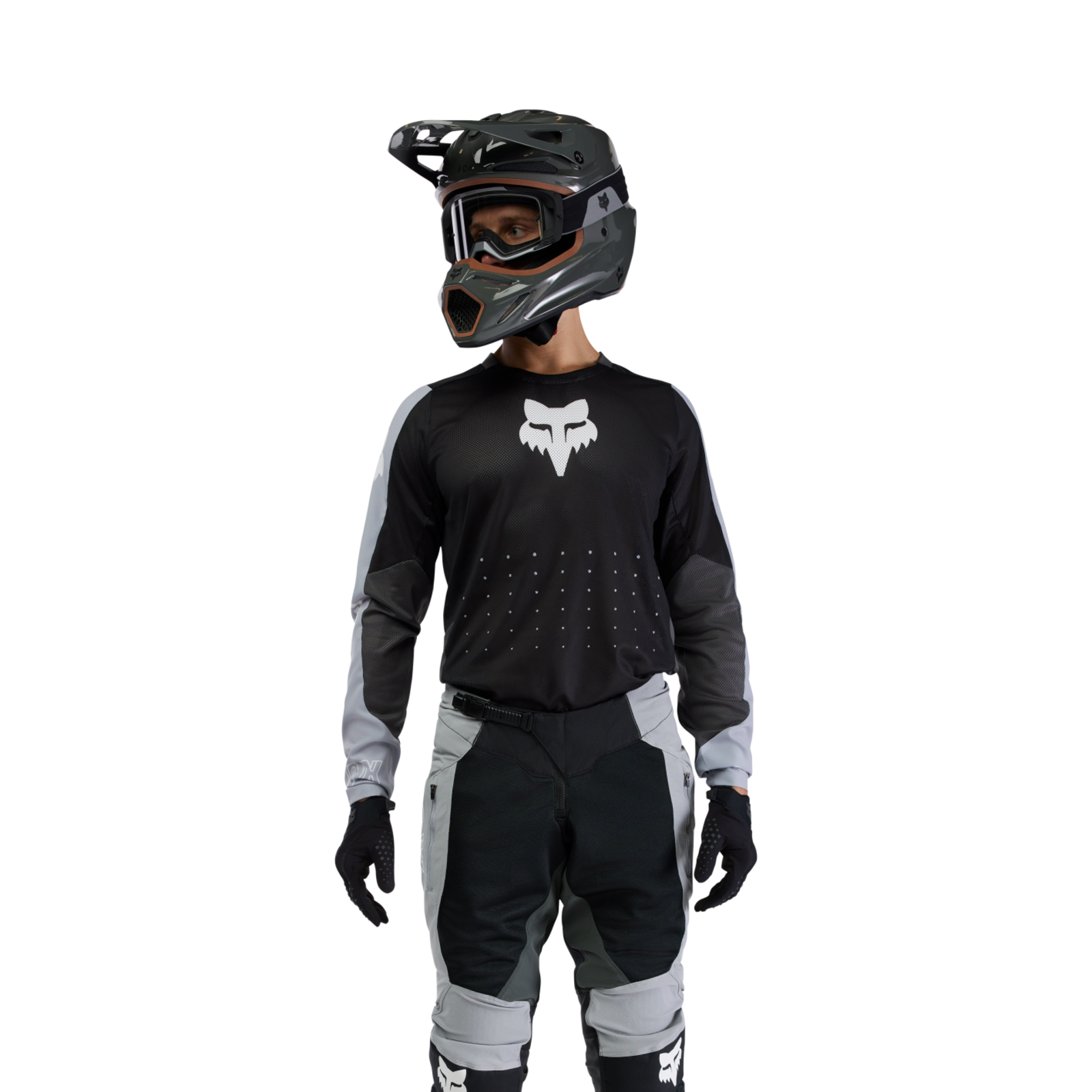 Fox Racing Ranger Air Off Road Motocrosstrikot in SCHWARZ