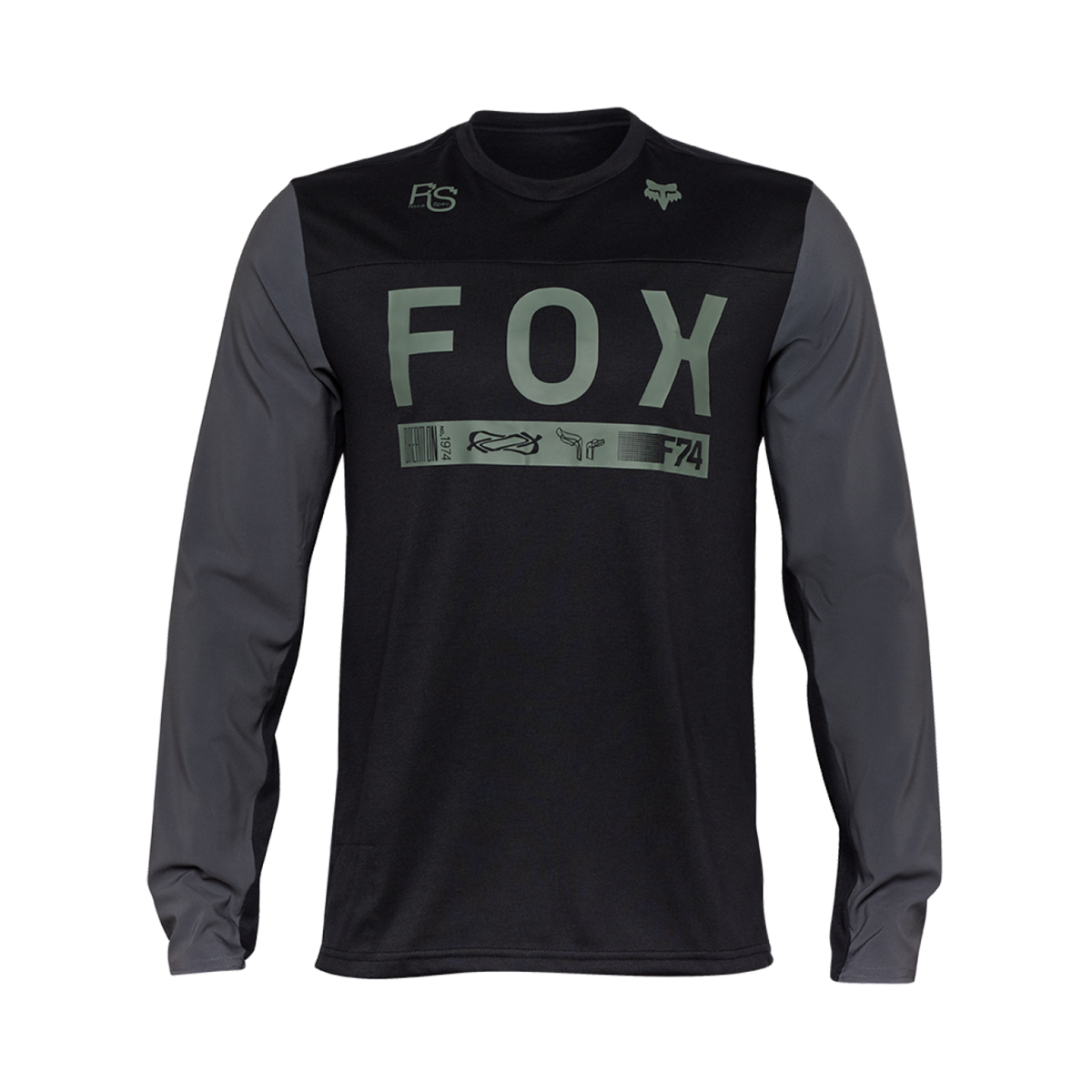 Fox Racing Ranger Off Road Motocrosstrikot in SCHWARZ