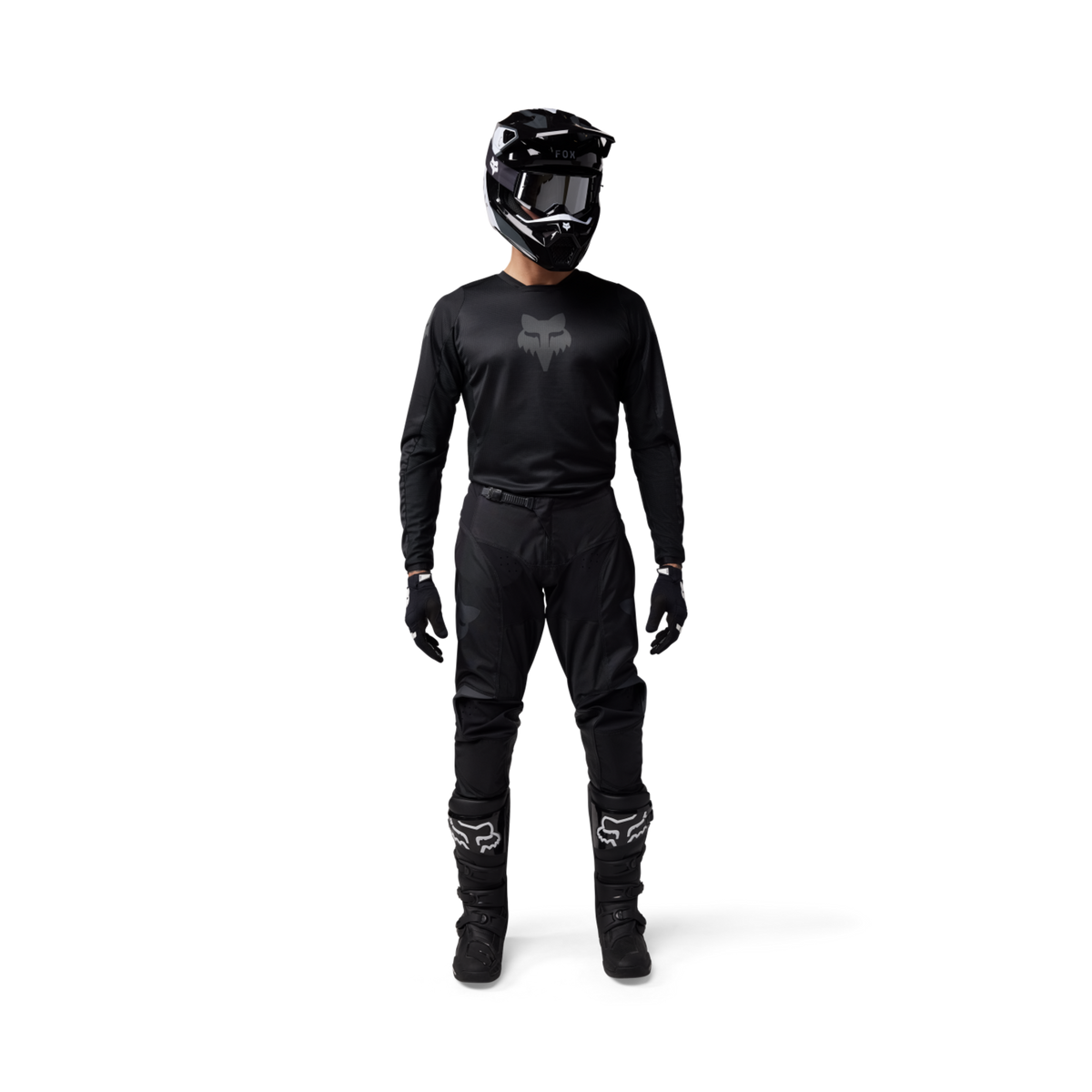 Fox Racing 180 Blackout Motocrosstrikot in SCHWARZ