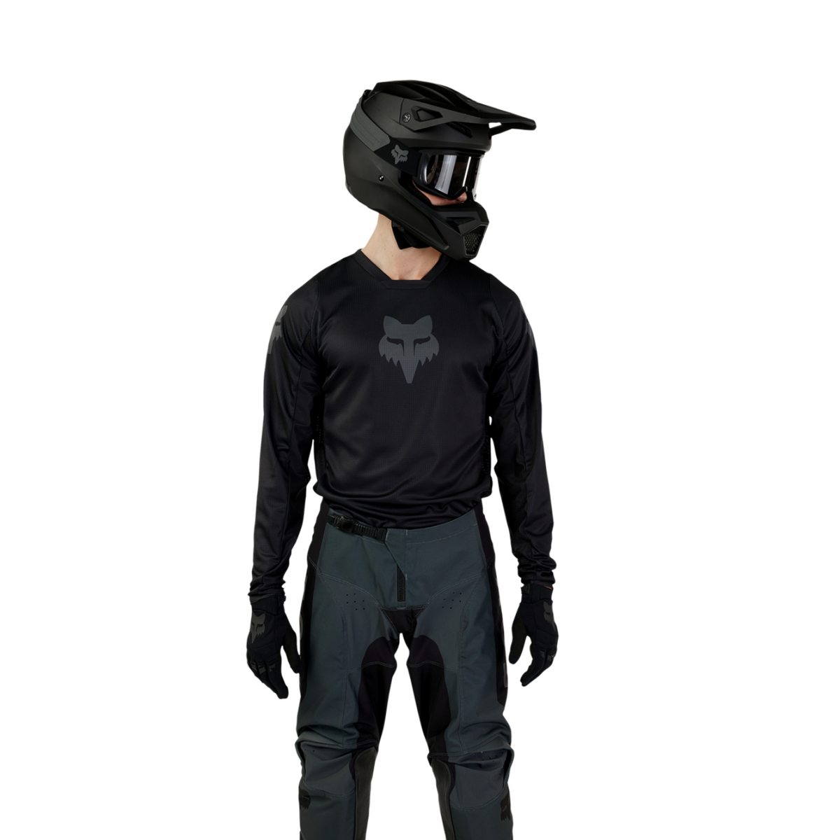 Fox Racing 180 Blackout Motocrosstrikot in SCHWARZ